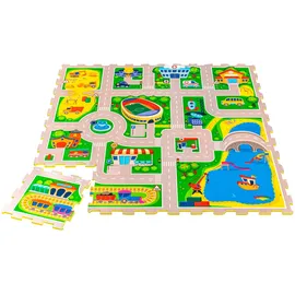 Hakuna Matte Puzzlematte City, mehrfarbig