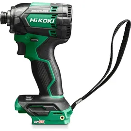 Hikoki Akku-Schlagschrauber - 18 V, 1/4" 210 Nm Drehmoment, Brushless Motor, Triple Hammer, IP56 staub- & wasserfest, LED-Licht, kompakt & leicht - Inkl. Transportkoffer - Ohne Akku und Ladegerät