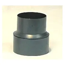 FireFix Reduzierstück Ø 130 - 120 mm Stahl gebläut