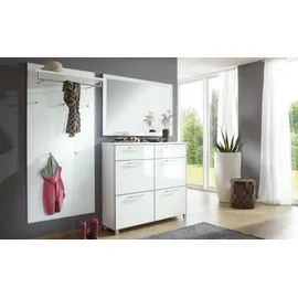 Möbel Kraft Garderobenpaneel Santina 80 x 170 x 27 cm Weiß
