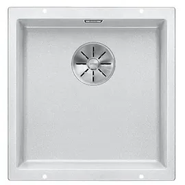 Blanco Subline 400-U weiß + Handbetätigung + InFino