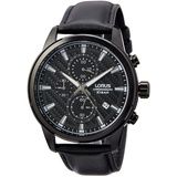 Lorus Herren Analog Quarz Uhr mit Leder Armband RM333HX9