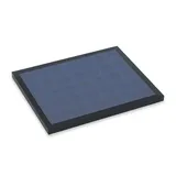 Safe-Album Münzetui Flache Münzbox mit Echtglas-Decke Nr. 8329 35 x 29 mm Ø schwarz