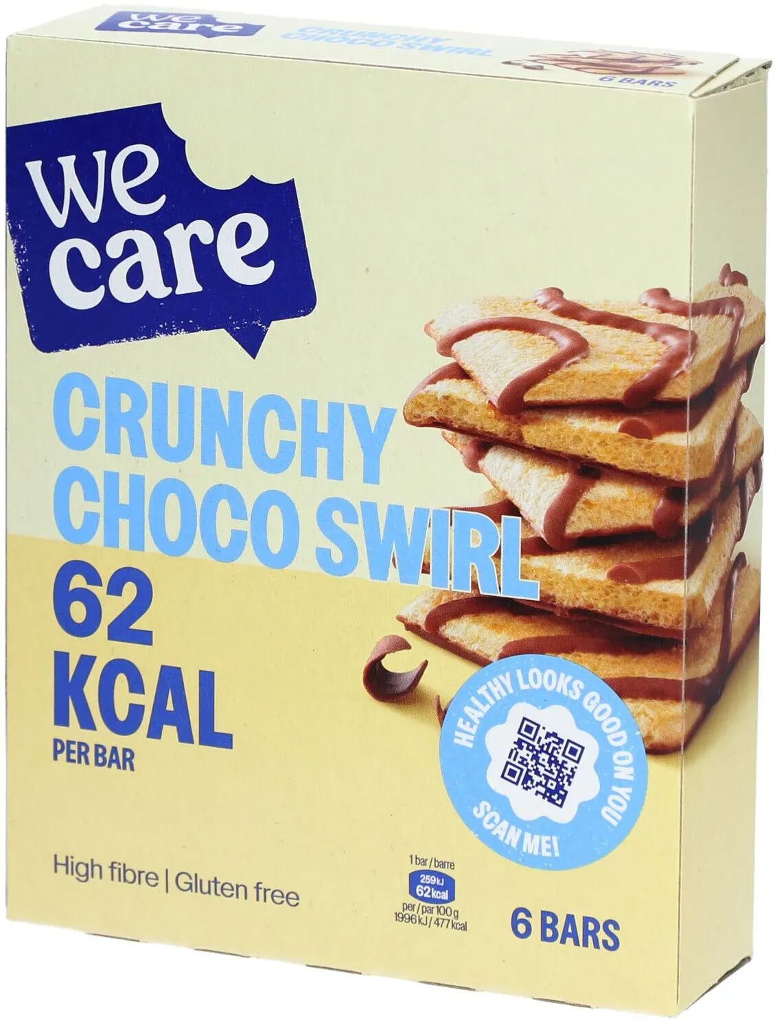 We Care Crunchy Choco Swirl