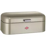 Wesco Grandy Brotkasten Metall Silber
