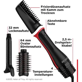 Revlon RVDR5333E One-Step Multistyler rot/schwarz