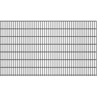 Fa-bausysteme Doppelstabmattenzaun 250 x 143 cm Anthrazit
