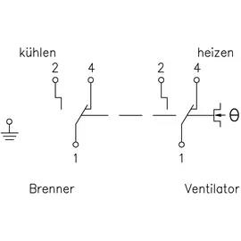 ALRE Lufterhitzerthermostat JTL-2
