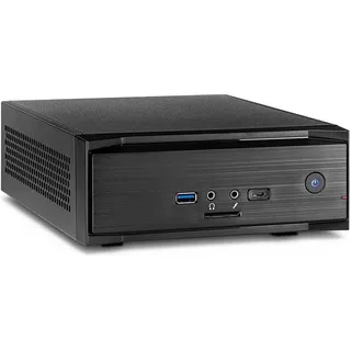Inter-Tech MW-01 II Gehäuse Mini-ITX, USB 3.0 (Typ A+C) schwarz
