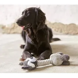 dehner lieblinge Hundespielzeug Racoon, grau