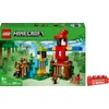 LEGO Minecraft Die Papageienhäuser - Videospiel Set mit Skelett 21282