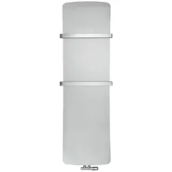 Zehnder Design-Heizkörper „Folio Belt“ für Warmwasser-Zentralheizung mit 50 mm-Mittelanschluss 53 × 115,6 cm in Anthracite (glänzend)