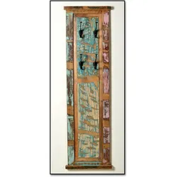 Garderobenpaneel SIT "Riverboat", bunt, Massivholz, Garderobenpaneele, Shabby Chic, Vintage
