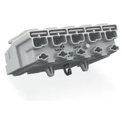 Wago 294-5155 Leuchtenanschlussklemme, Drücker extern, mit PE-Direktkontakt, weiß 2945155  - 250 Stück