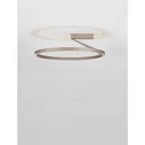Nova Luce TILIA 1 rund mocca