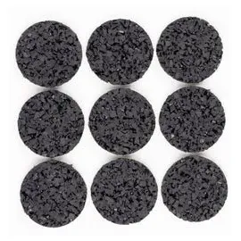 PULLUP & DIP Anti-Rutsch Pads 9er Pack, Rutschhemmer für Parallettes, Liegestützgriffe, Möbel