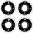 USD Team 58mm/90a 4er Pack Rollenset 2026