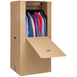 KK Verpackungen 3 Kleider-box Kleiderkarton Kartons Umzugskartons Umzug