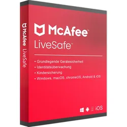 McAfee LiveSafe & VPN 2025 | Windows / Mac / Android & iOS | Unlimited Geräte...