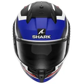 Shark D-Skwal 3 Firstlap Integralhelm - Matt Schwarz/Blau/Rot / XS