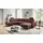 meinSofa Wohnlandschaft Leder lila