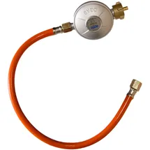 Lemodo Druckminderer mit Schlauch für Gasheizer