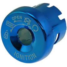 STR8 Dekokappe Zündschloss für Roller Blau