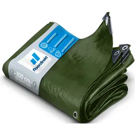 Floordirekt Abdeckplane 6 x 10 m Grün