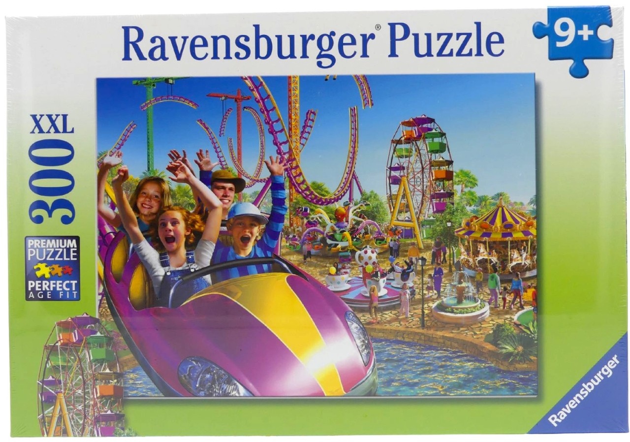 Ravensburger Puzzle Montagnes Russes Karrussell Freizeitpark 130610 300 Teile...
