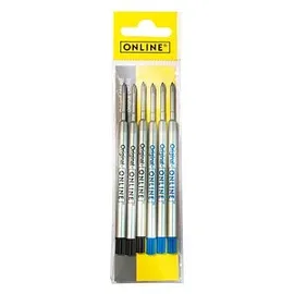 Online Schreibgeräte Kugelschreibermine M 6 St. Schwarz/Blau