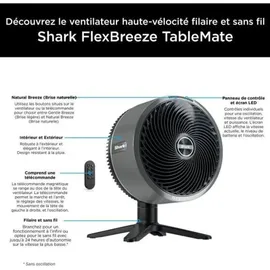Shark FlexBreeze TableMate FA150EU Schwarz