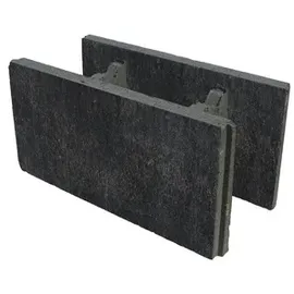 Diephaus Schalungsstein Cono 50 x 24 x 25 cm grau