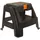 Mojawo Tragbarer Fußhocker Fußtritt Sitzhocker Hocker mit Staufach H43cm