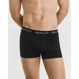 GANT Boxershorts unifarben schwarz/weiß XL 7er Pack
