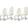 Hti-Living Schwingstuhl DannyP Kunstleder creme