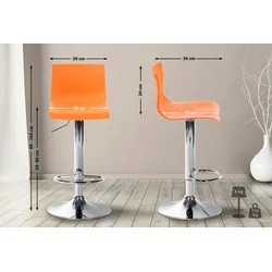 CLP Barhocker Hover C orange