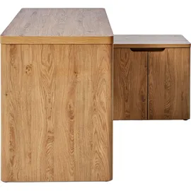 Jahnke Eckschreibtisch Libre C 155 E Montana Eiche