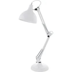 Eglo Leuchten EGLO Borgillio, Weiß, Stahl, Schlafzimmer, Wohnzimmer, IP20, II, E