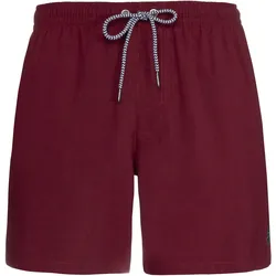 Protest DAVEY beachshort Herren Badeshorts rot - L