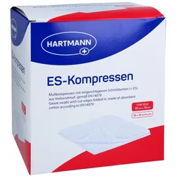 Es-kompressen Steril 10x10 cm 12fach 10X10 St