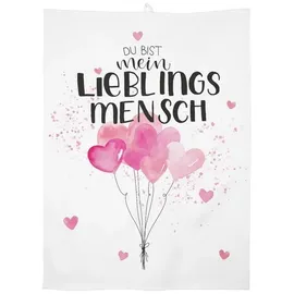 SHEEPWORLD GRUSS & CO 47104 Geschirrtuch Lieblingsmensch