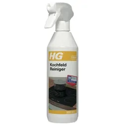 HG Kochfeld Reiniger, Frisch duftender Glaskeramikreiniger zur täglichen Verwendung, 500 ml - Flasche