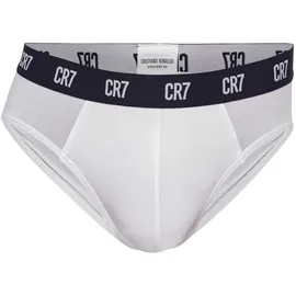 Cristiano Ronaldo CR7 Basic Slip 3er Pack Weiß / Grau / Dunkelblau M