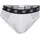 Cristiano Ronaldo CR7 Basic Slip 3er Pack Weiß / Grau / Dunkelblau M