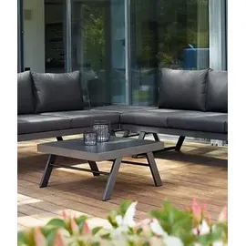 Sieger Auckland Hocker 72 x 72 x 47 cm eisengrau/grau