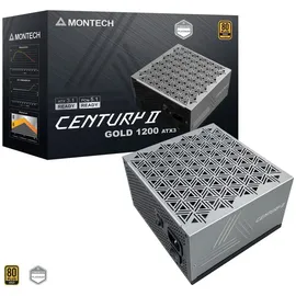 Montech Century II 1200W 80+ Gold ATX 3.1, Silber