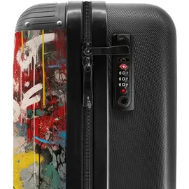 noboringsuitcases 4-Rollen Cabin 55 cm / 36 l bunt