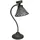 deluke Außenleuchte Kunststoff 57,0x22,0x30,0 cm Solar-Tischlampe Silber