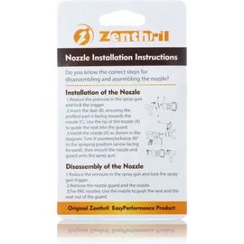 rosfix Zenthril EasyPerformance Hochdruck-Farbdüse, Modell 413