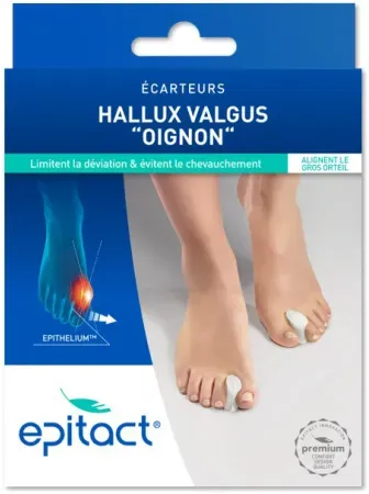 Epitact Hallux Valgus Zehenspreizer 2 Stück